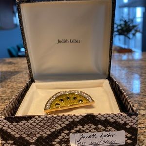 Vintage Judith Leiber Watermelon Brooch